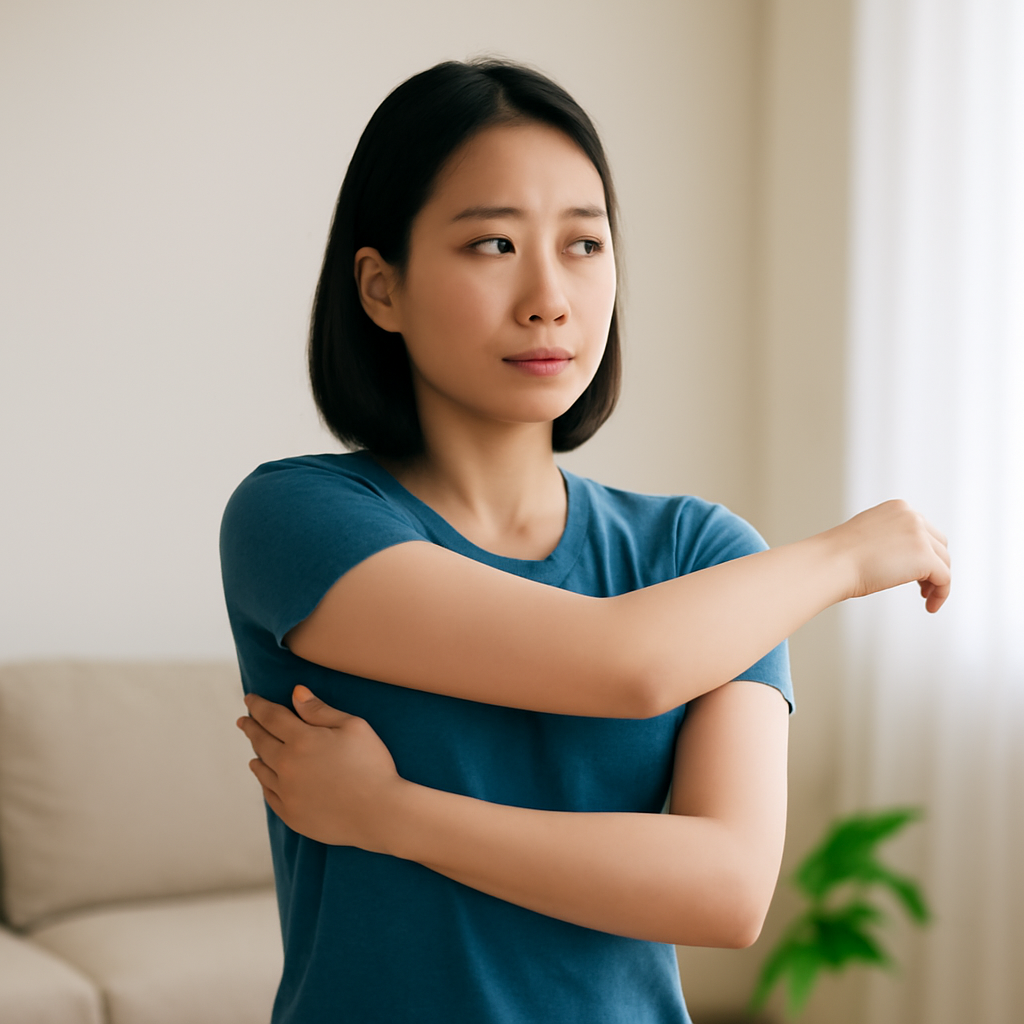 어깨스트레칭 대표 이미지